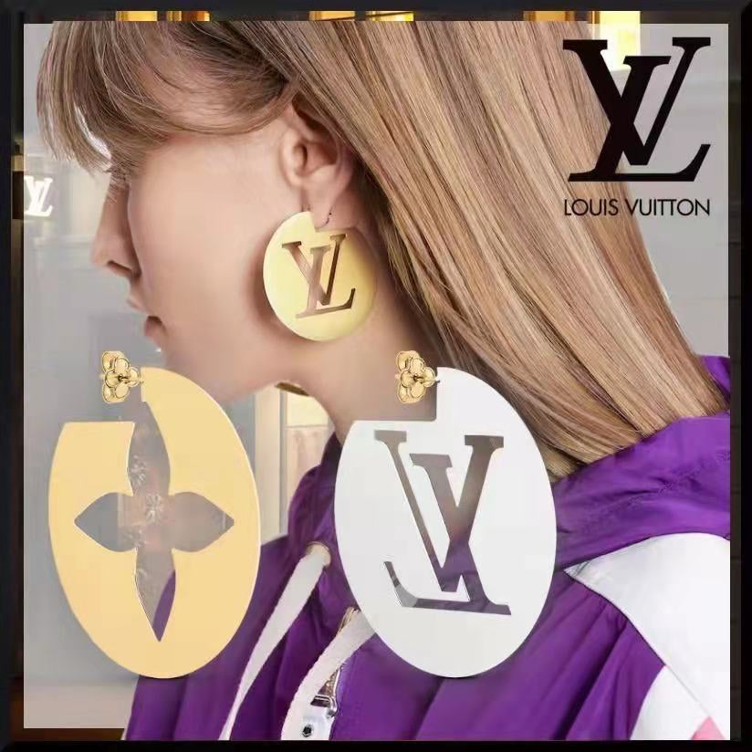 AB Style Logo Floral Earrings