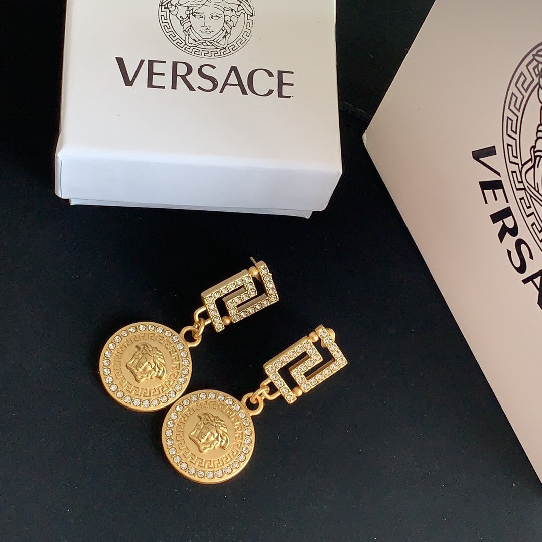 Vintage Diamond Maze Earrings