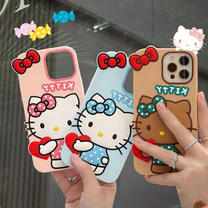 3 Color Cute 3D card  case