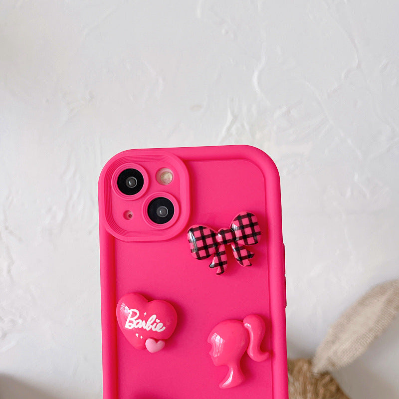 3D Cartoon Girl Case