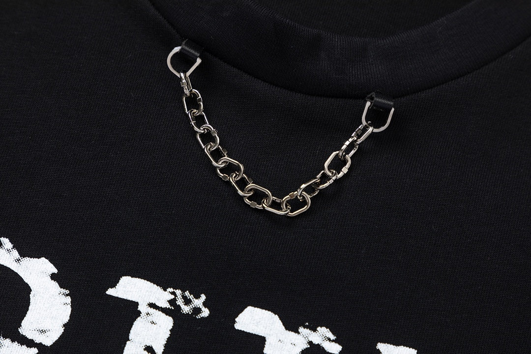 Metallic Chain T-shirt