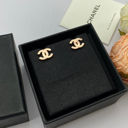 Three-color Mini Letter Earrings