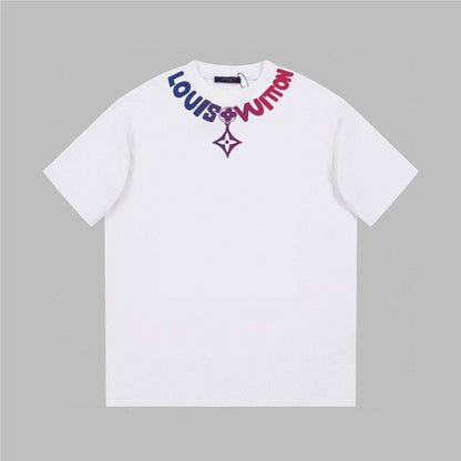 Neckline logo printed T-shirt