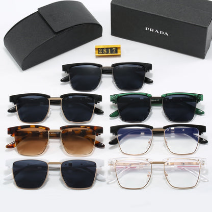 Unisex Polarized Square Sunglasses