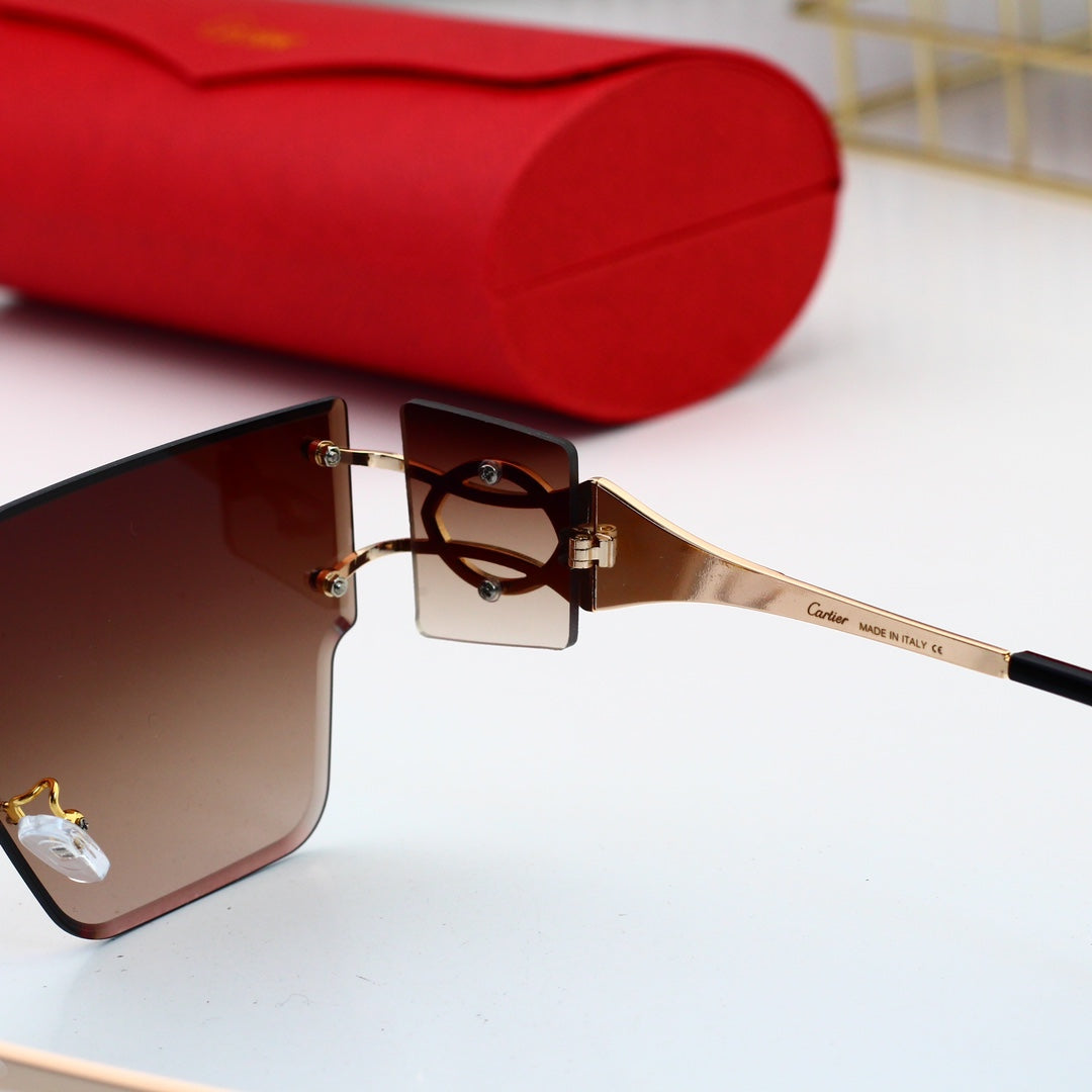 Fashionable HD Frameless Sunglasses