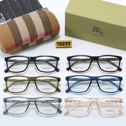 Fashion plaid temples glasses