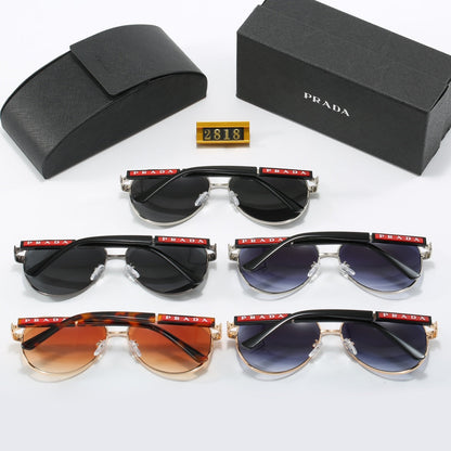 Double Bridge Metal Cool sunglasses