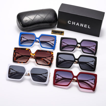 Stylish C Metal Frame Sunglasses