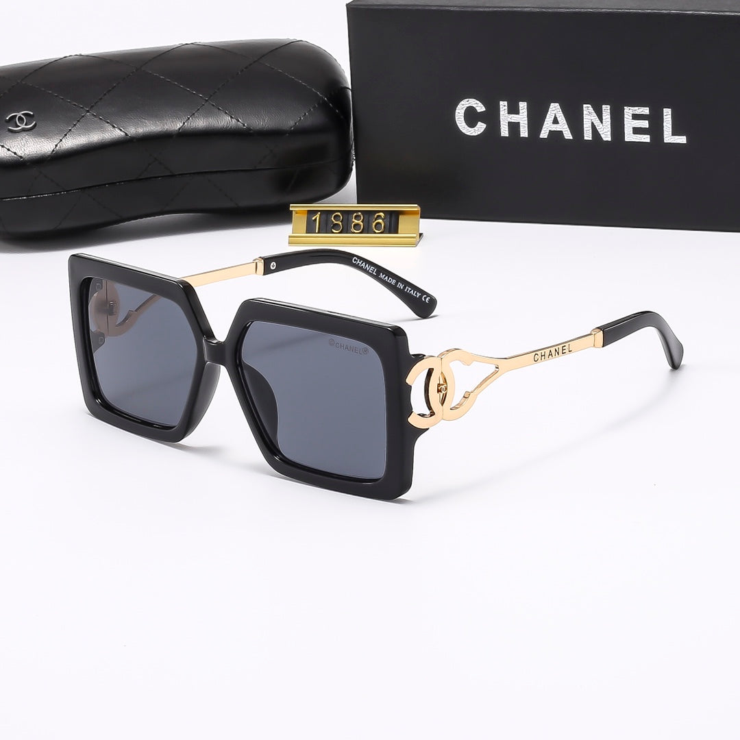 Stylish C Metal Frame Sunglasses