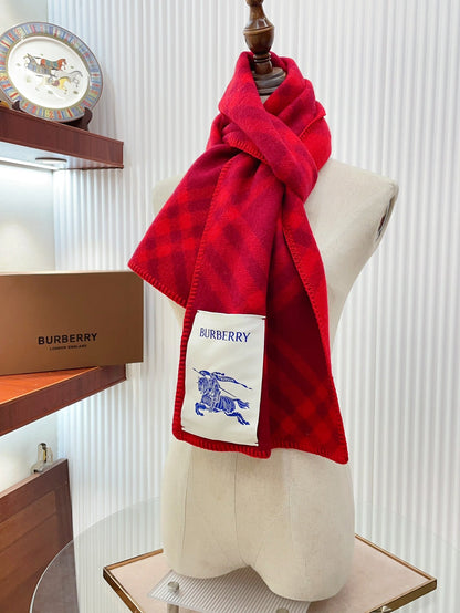 New Colorful Plaid Warm Scarf