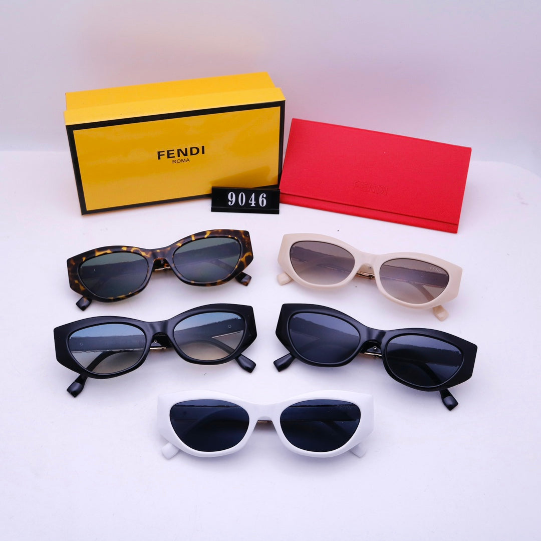 Fashion Metal Letter Sunglasses