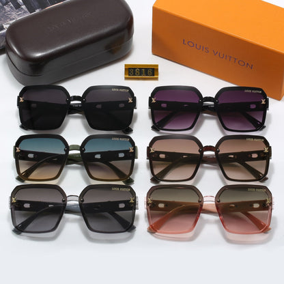 Retro Embossed Temples Sunglasses