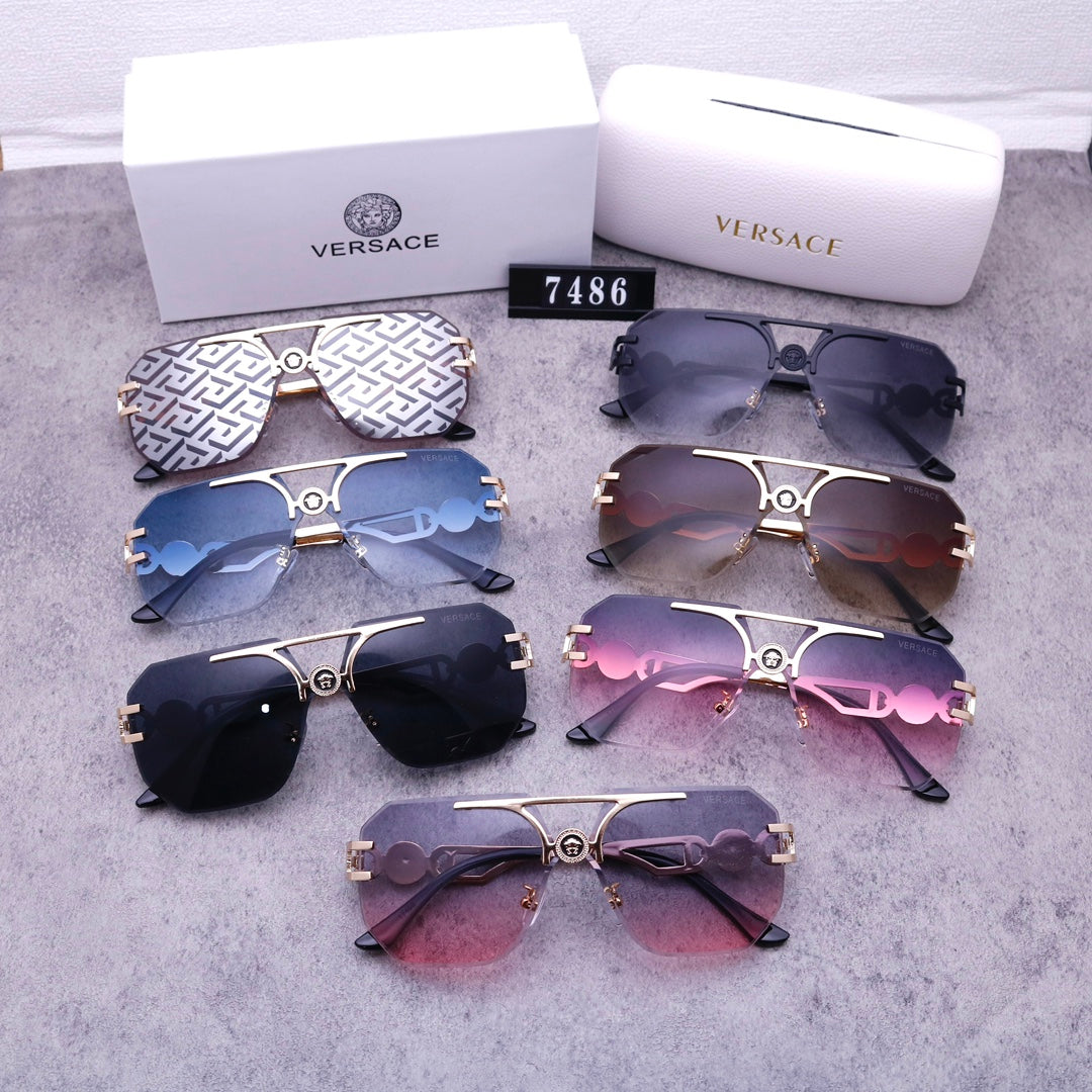 Stylish Medusa Rimless Sunglasses