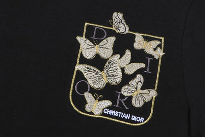 Butterfly print T-shirt