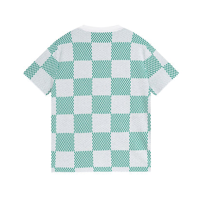 Green Checkerboard T-Shirt