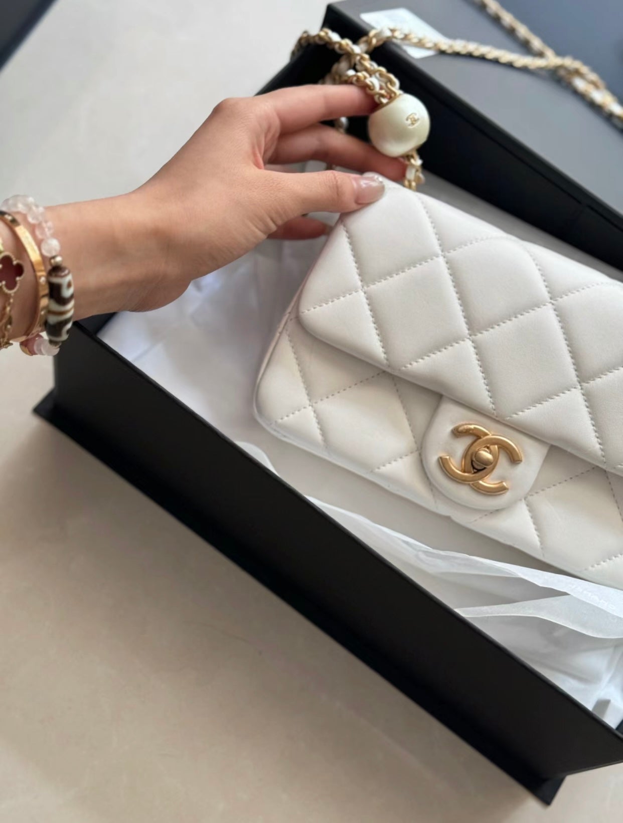 2024 Double Pearl Bag