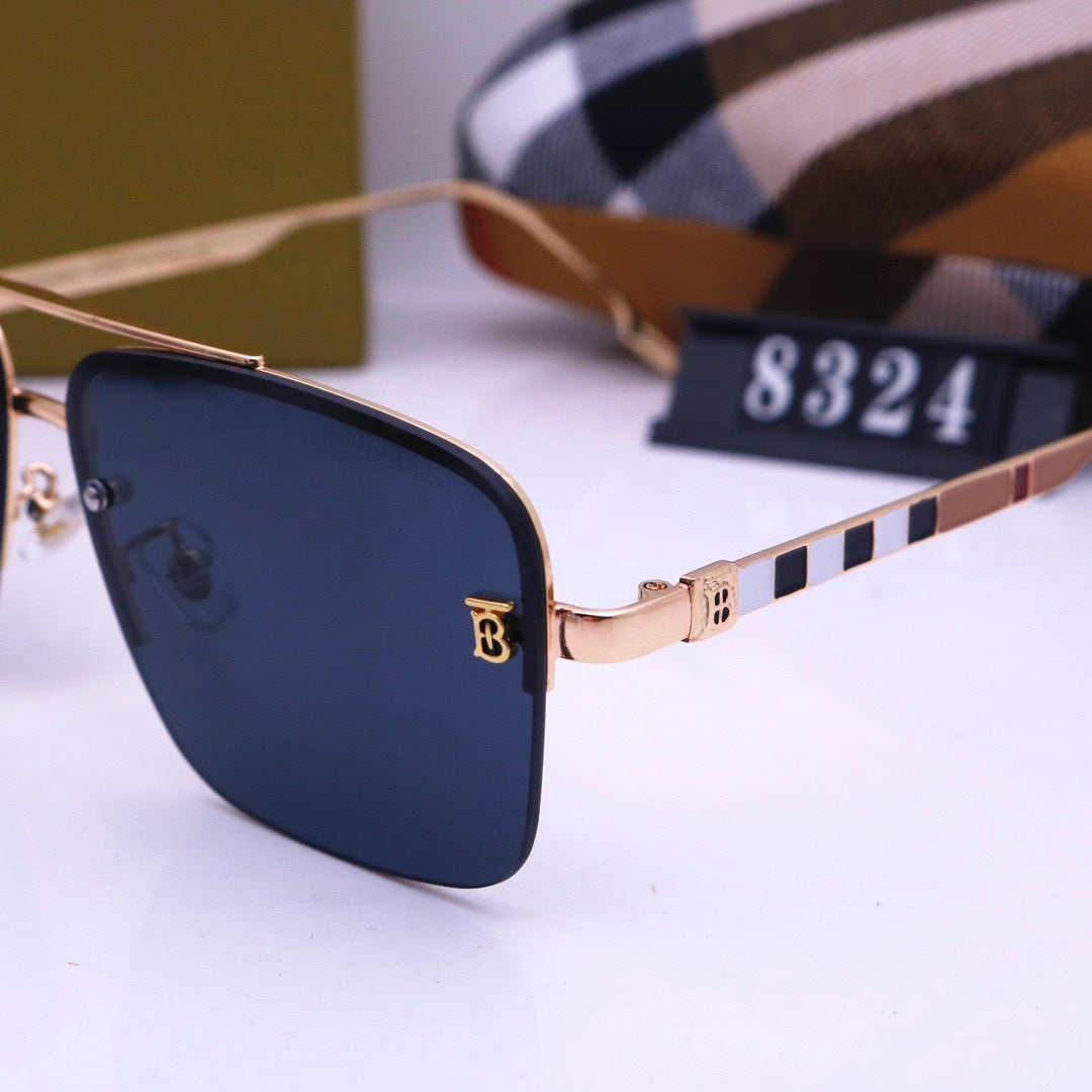 New Neutral Metal Watermark Sunglasses