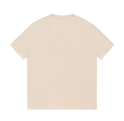 Simple printed cotton T-shirt