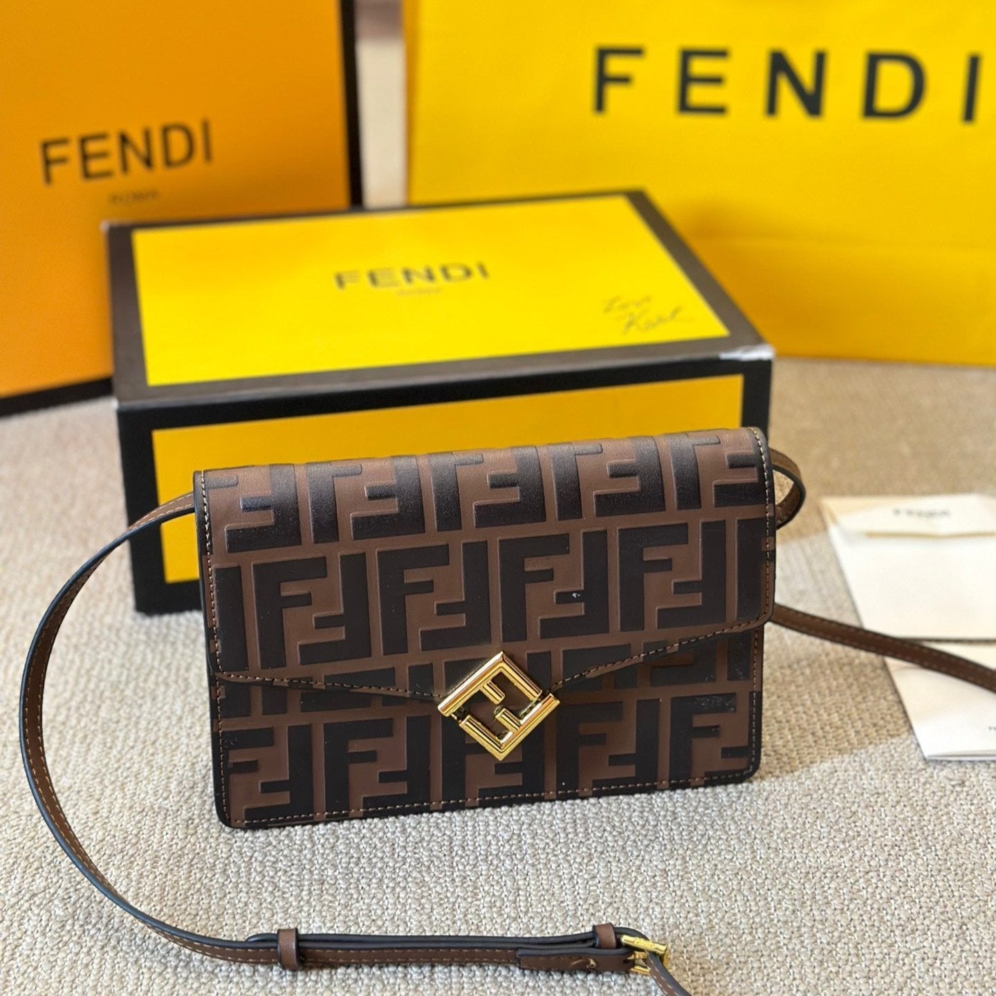 FF Diamonds Crossbody Bag