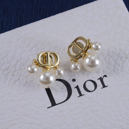 Vintage Pearl Drop Earrings