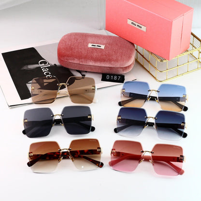 Fashionable Frameless Women's Square Sunglasses