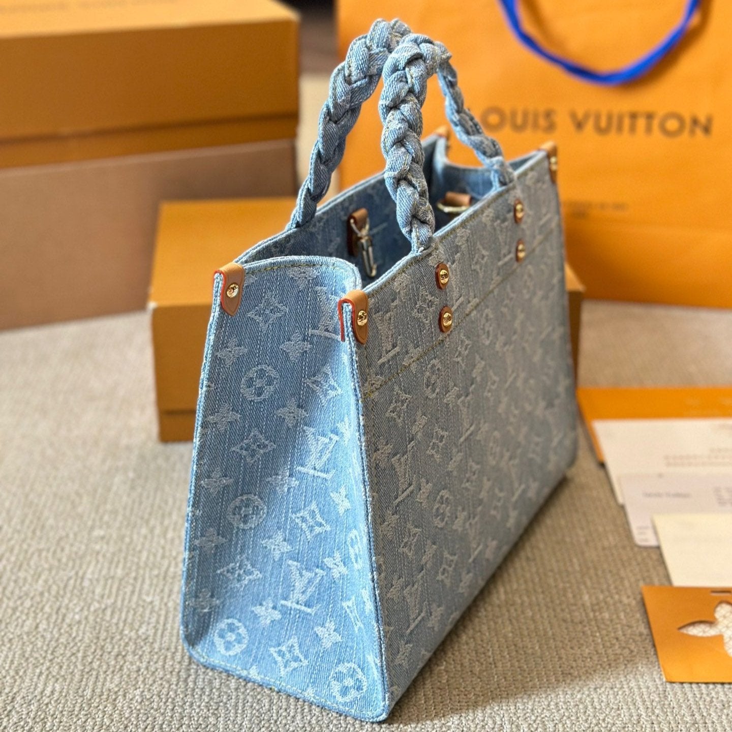 Denim Onthego 30 Tote Bag