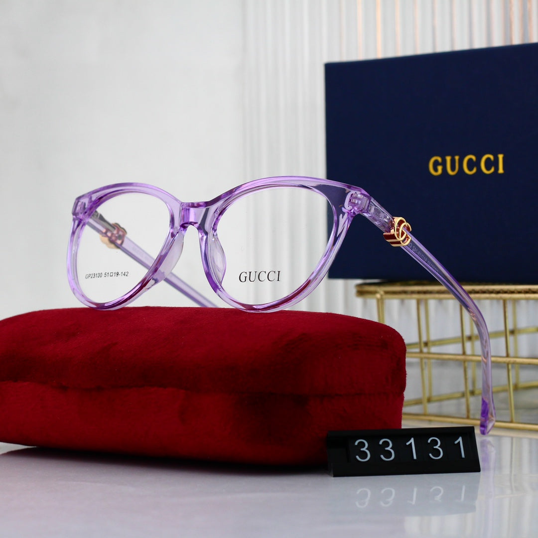 Fashion Metal G Frame Glasses