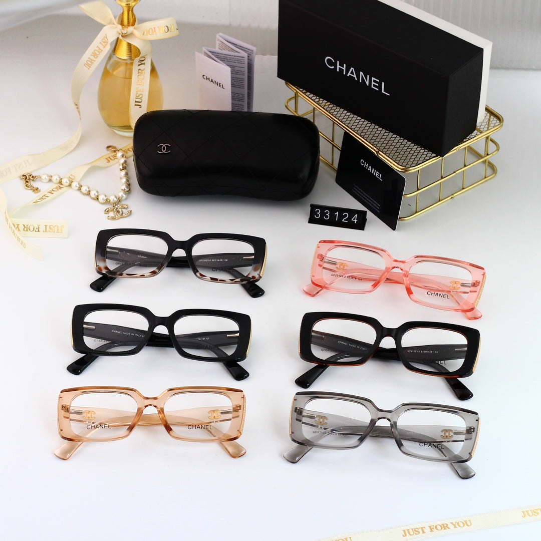 Square Thick Frame Fashion Glasses