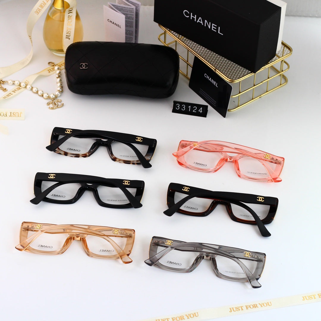 Square Thick Frame Fashion Glasses