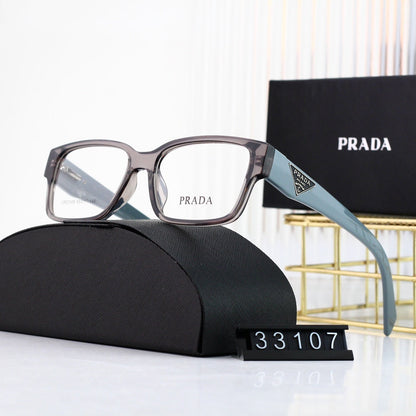 Classic Triangle Logo Square Glasses