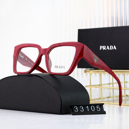 Retro Classic Triangle Logo Glasses