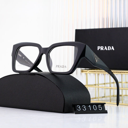 Retro Classic Triangle Logo Glasses