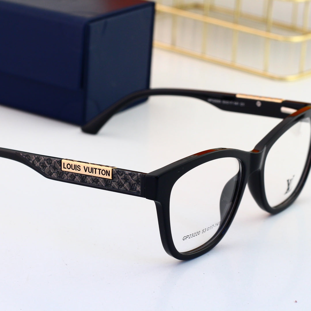 Vintage Embossed Frame Glasses