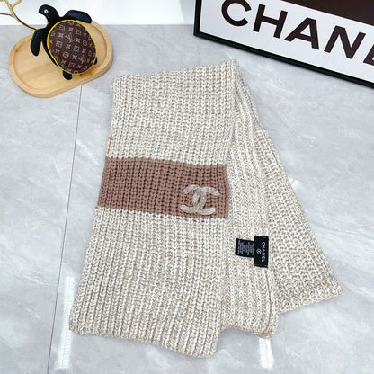 Fashion Knitted Hat + Scarf Set