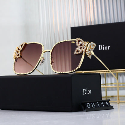 7 Color Diamond Luxury Butterfly Sunglasses