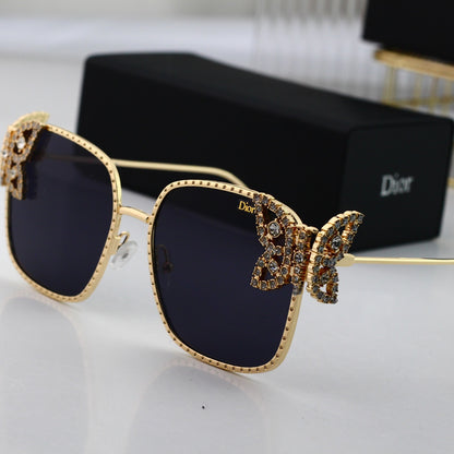 7 Color Diamond Luxury Butterfly Sunglasses