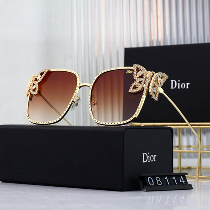 7 Color Diamond Luxury Butterfly Sunglasses