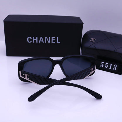 Retro Fashion Diamond Logo Sunglasses