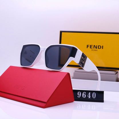 Fashionable F Embossed Sunglasses