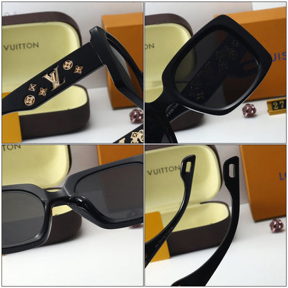 Fashionable Metal Floral Frame Sunglasses