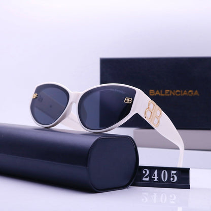 Cat Eye Classic Metal B Sunglasses