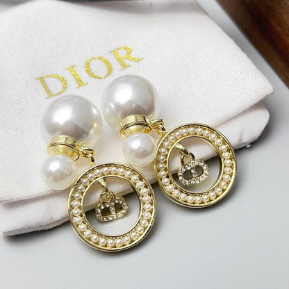 Pearl Fashion CD Elegant Earrings