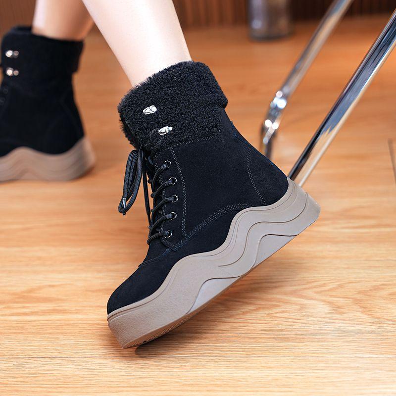 Winter new thick-soled plush snow boots