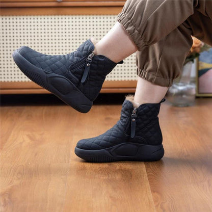 Women's Warm Thick Soled Snow Boots【Wide Width】