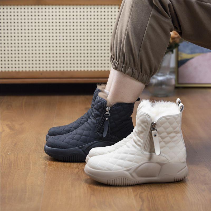 Women's Warm Thick Soled Snow Boots【Wide Width】