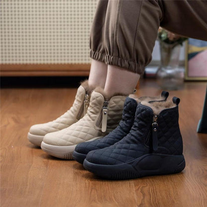 Women's Warm Thick Soled Snow Boots【Wide Width】