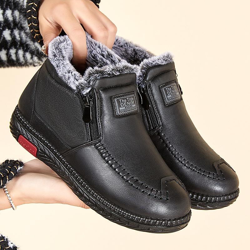 New fleece thickened warm snow boots