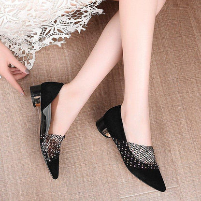 New low heel soft leather flat bottom fashion women's shoes