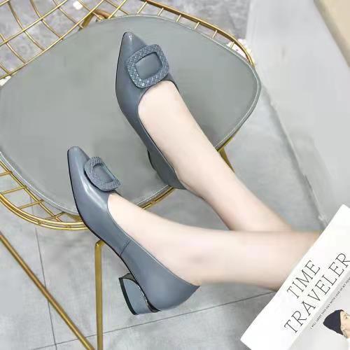 Soft Leather Point-Toe Pumps