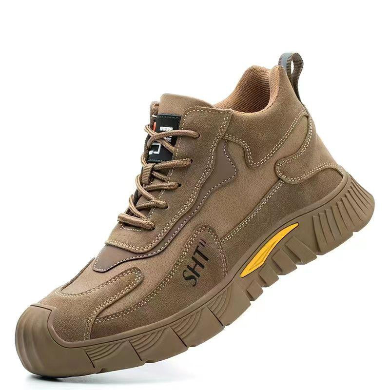 2023 Anti-smashing and anti-puncture steel toe work shoes